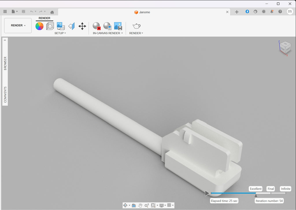 Spool Pin for Janome Sewing Machines (659067005)