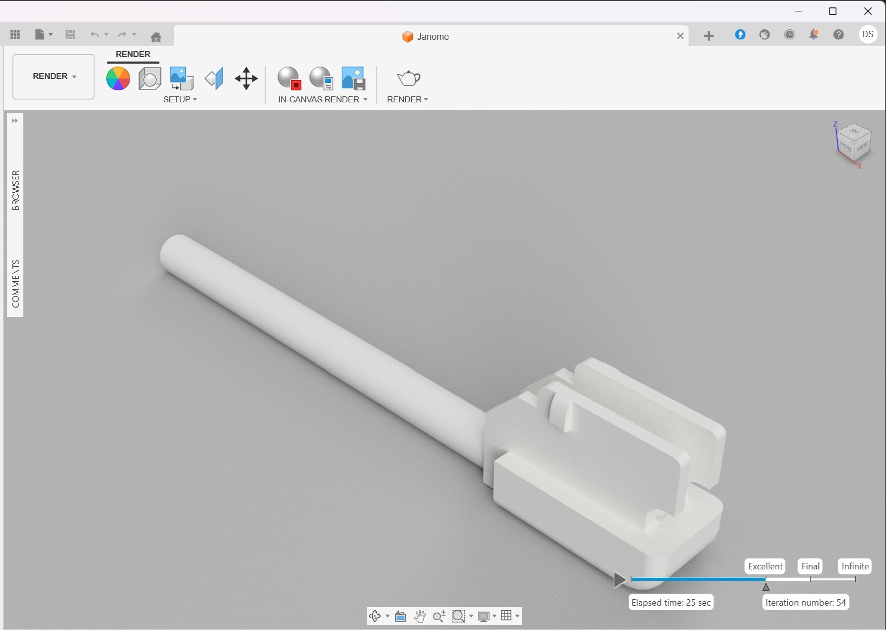 Spool Pin for Janome Sewing Machines (659067005)