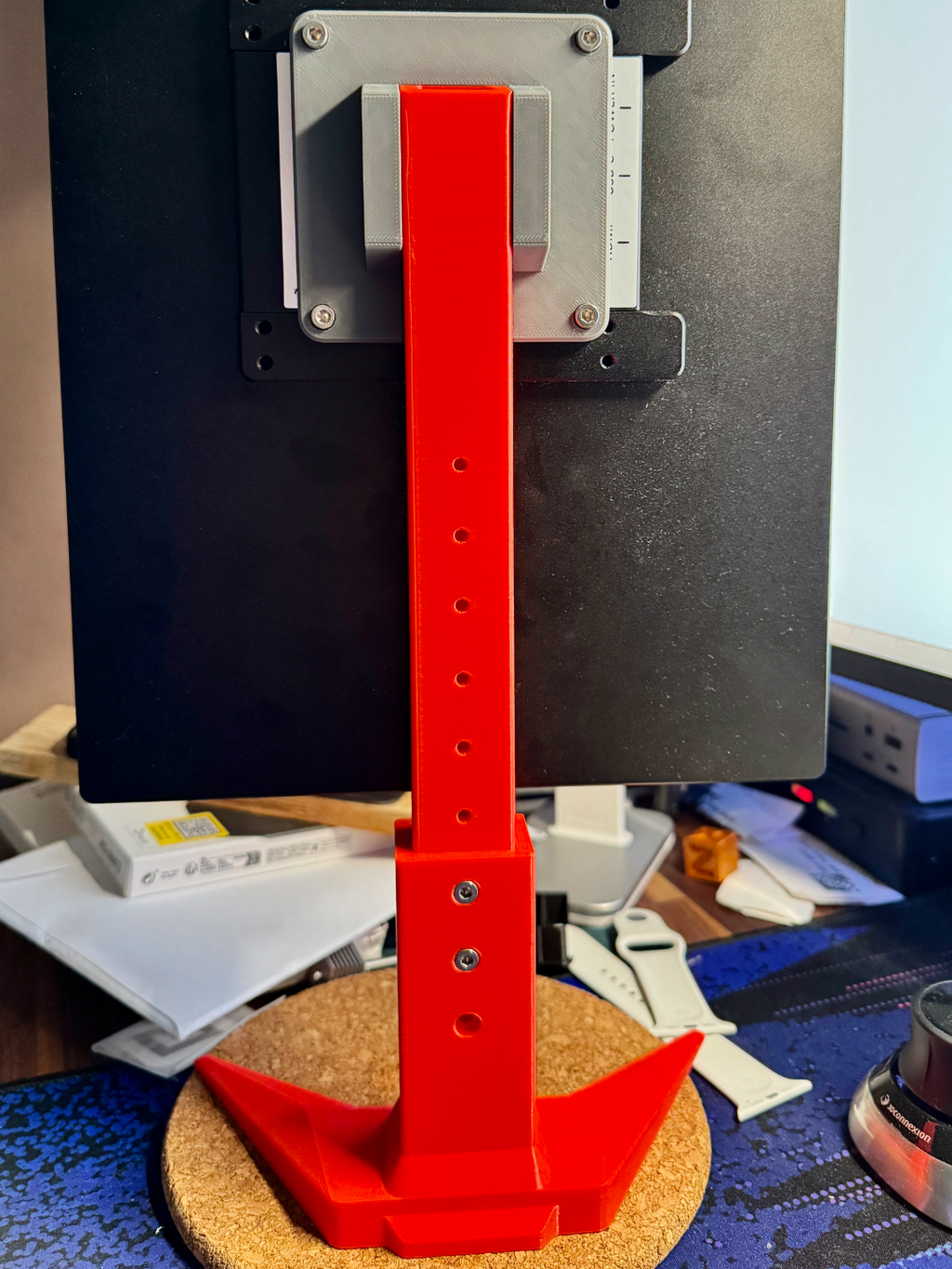 VESA 75x75 Slim vertical monitor stand (Rev. 1.6)