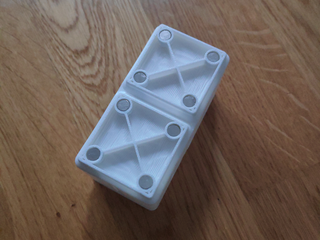 Gridfinity Magnetic Vase Bins Single Parts