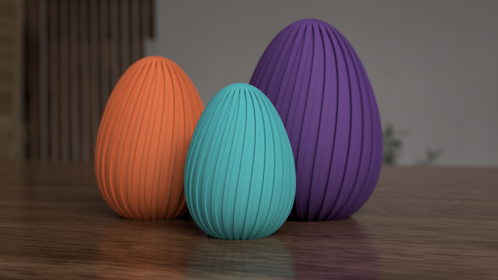 Twisty Easter egg