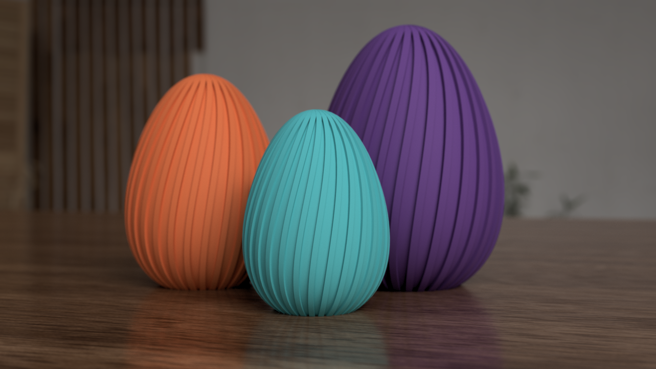Twisty Easter egg