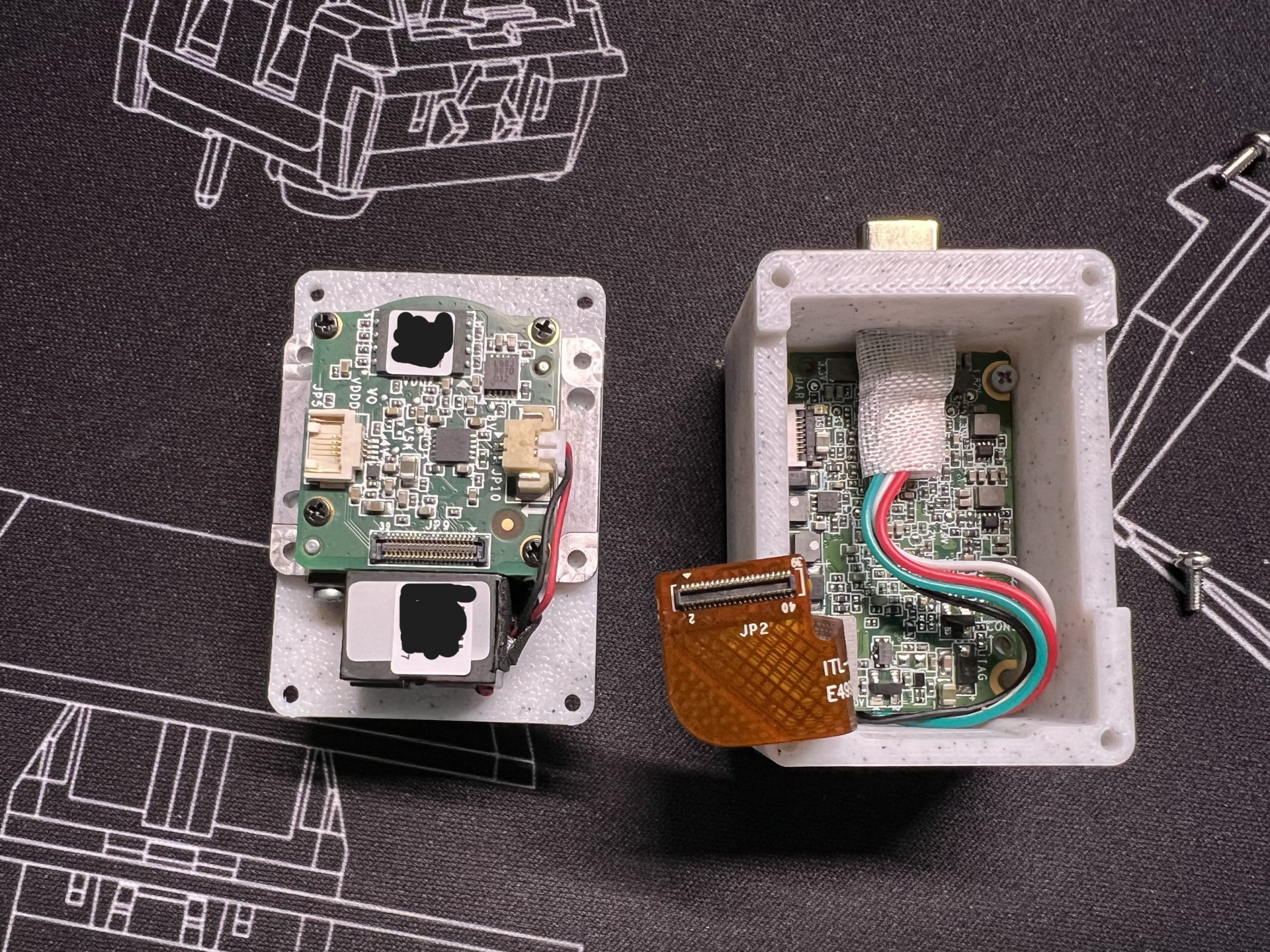 Thermal camera DIY 海康4117, TB-4117