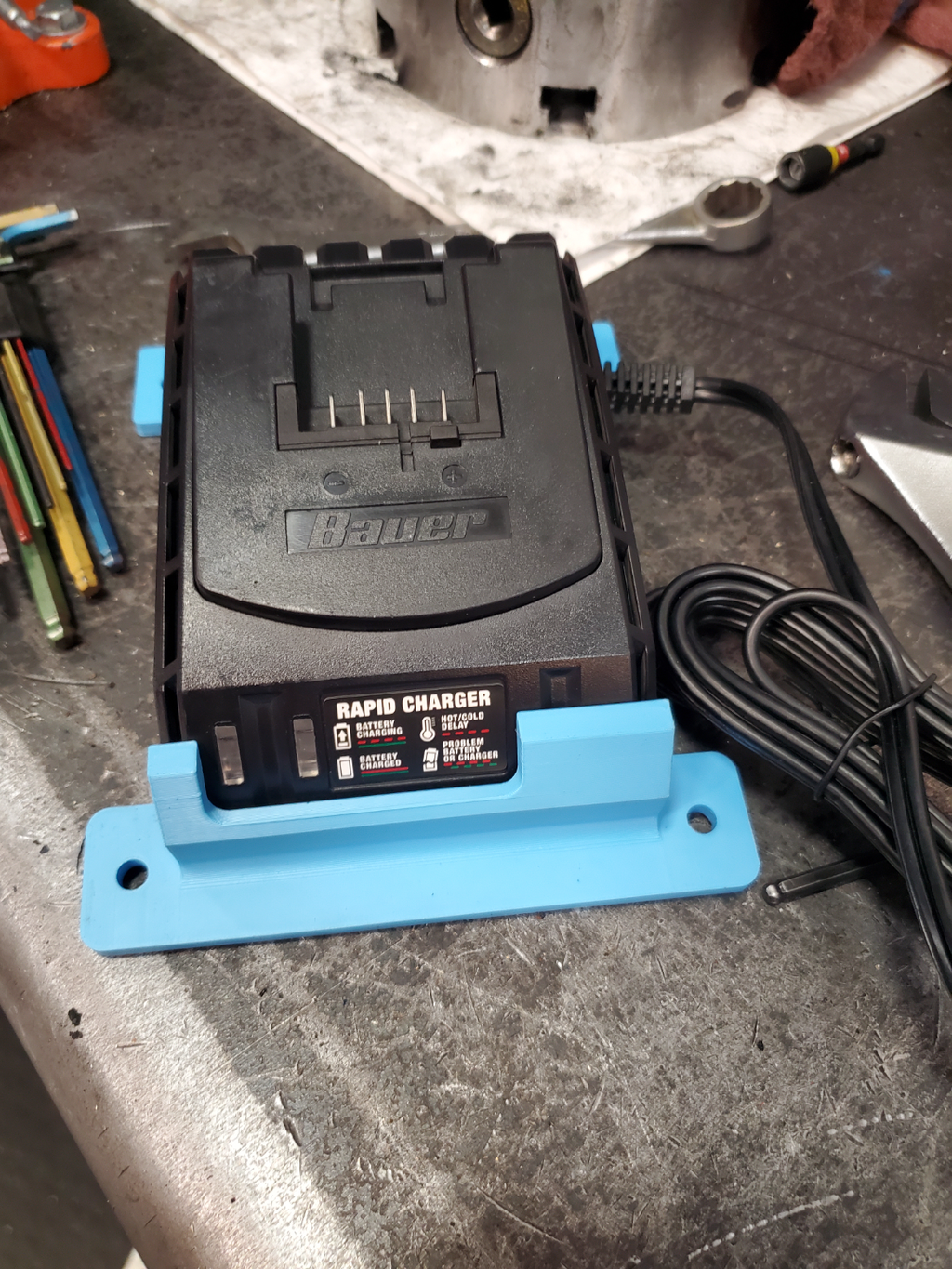 Bauer Charger Wall Mount Cordless