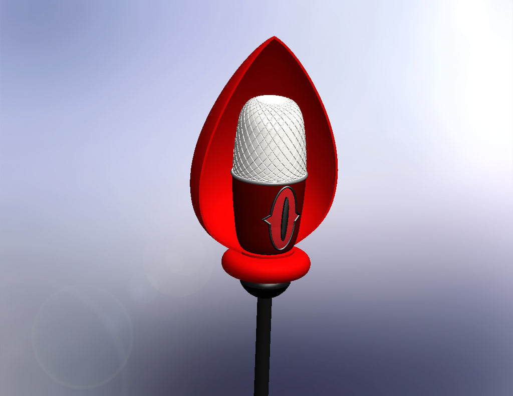 ALASTOR MICROPHONE HAZBIN HOTEL