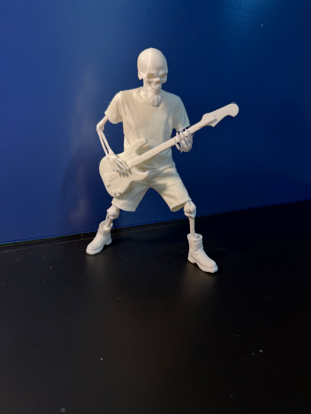 Skeleton Bass Guitarist