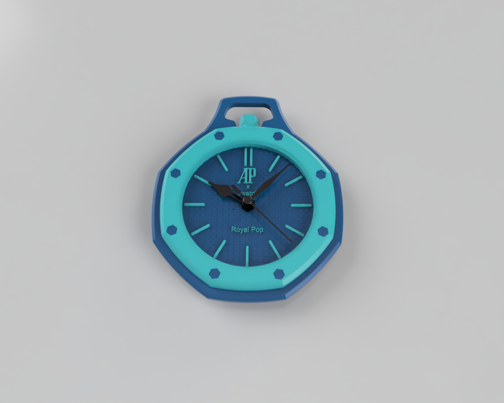 AP x Swatch Clock Royal Pop AMS