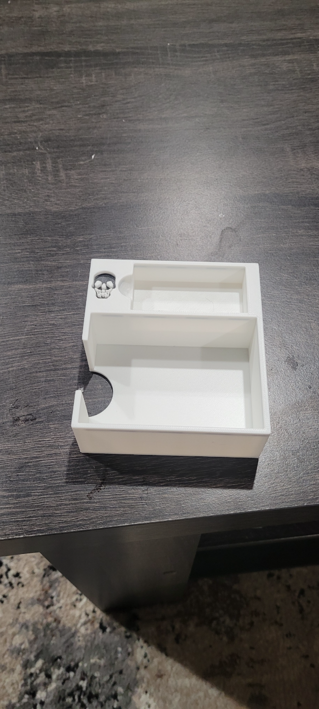 Heroquest card and dice organizer