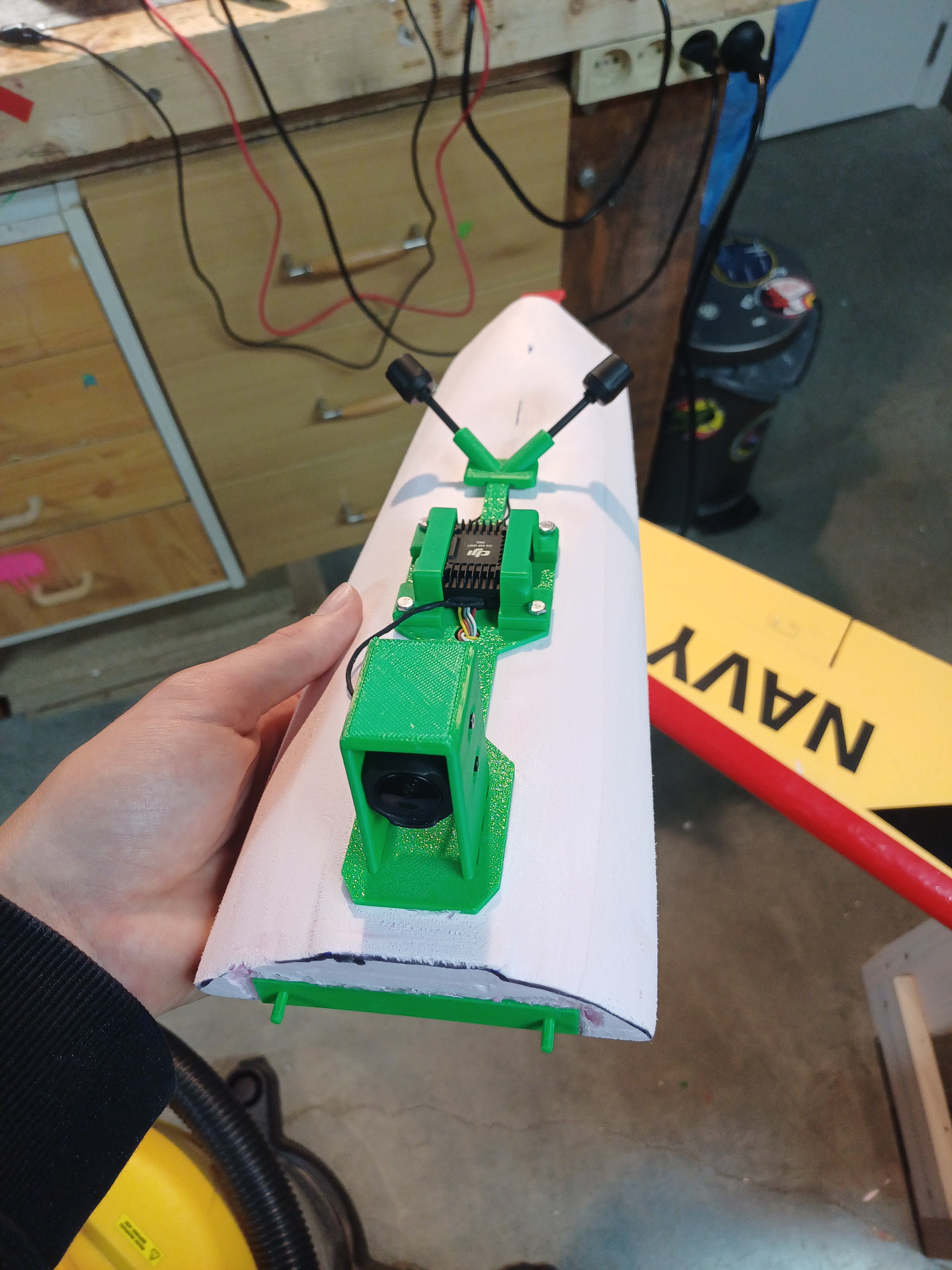 O4 pro air unit Mount RC Plane