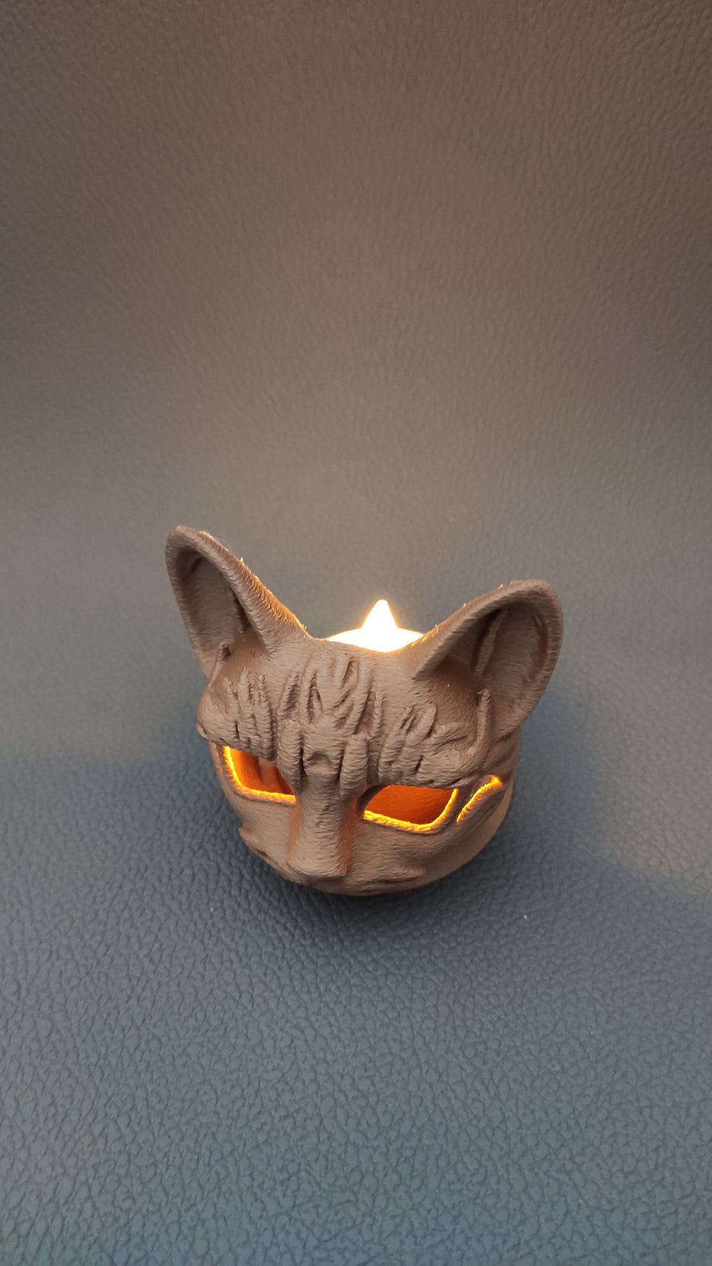 Cat Mask - LED tea light holder
