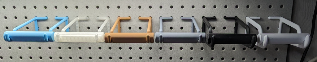Filament Roll Holder for Standard Peg Board