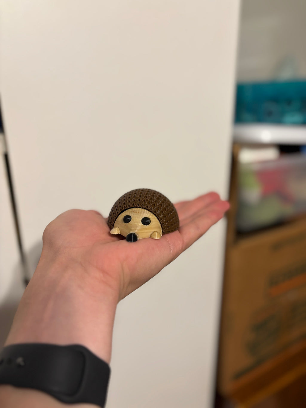 Buildable Knitted Hedgehog