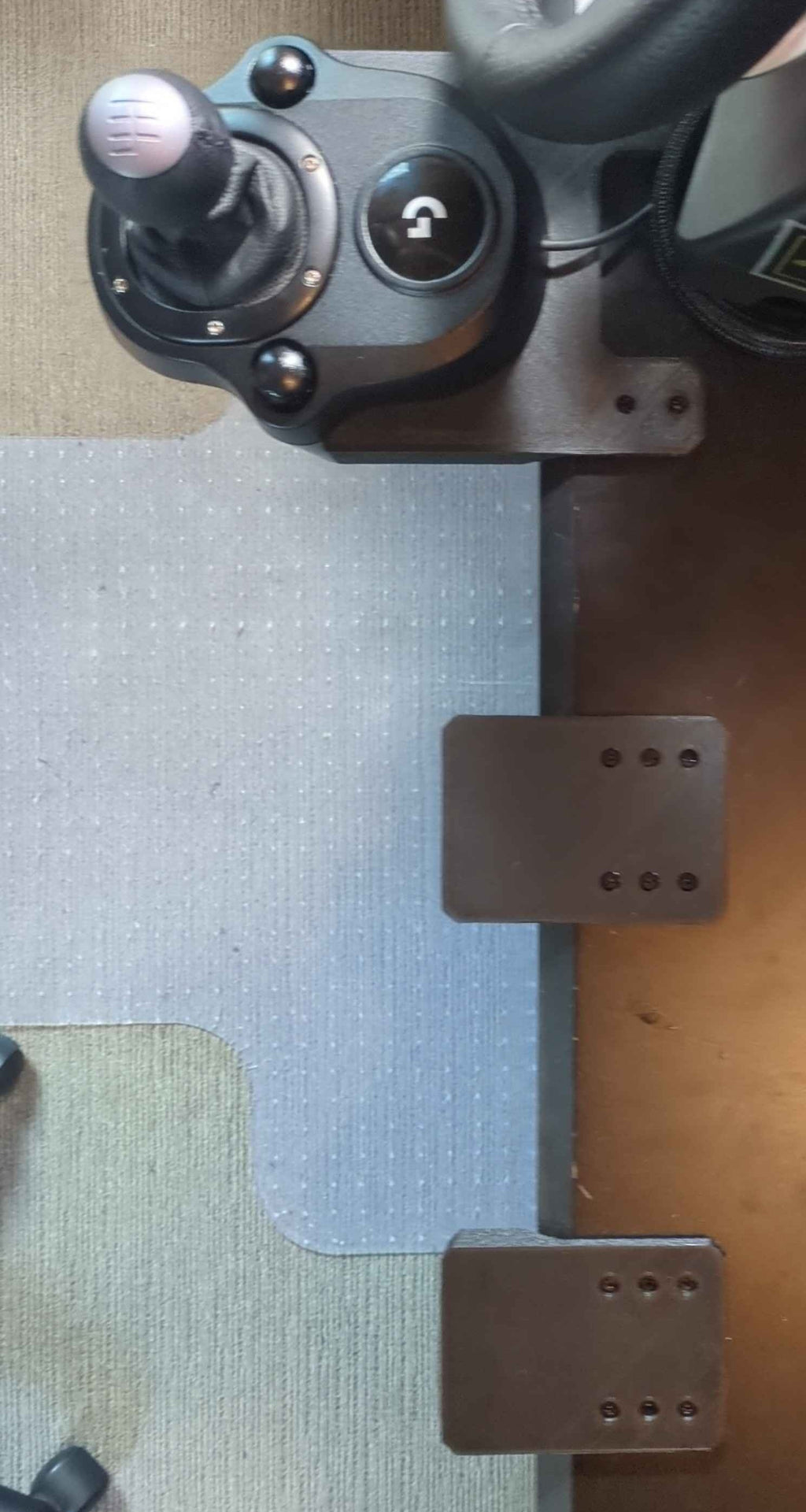 Logitech G29/G920/923 mounting plates