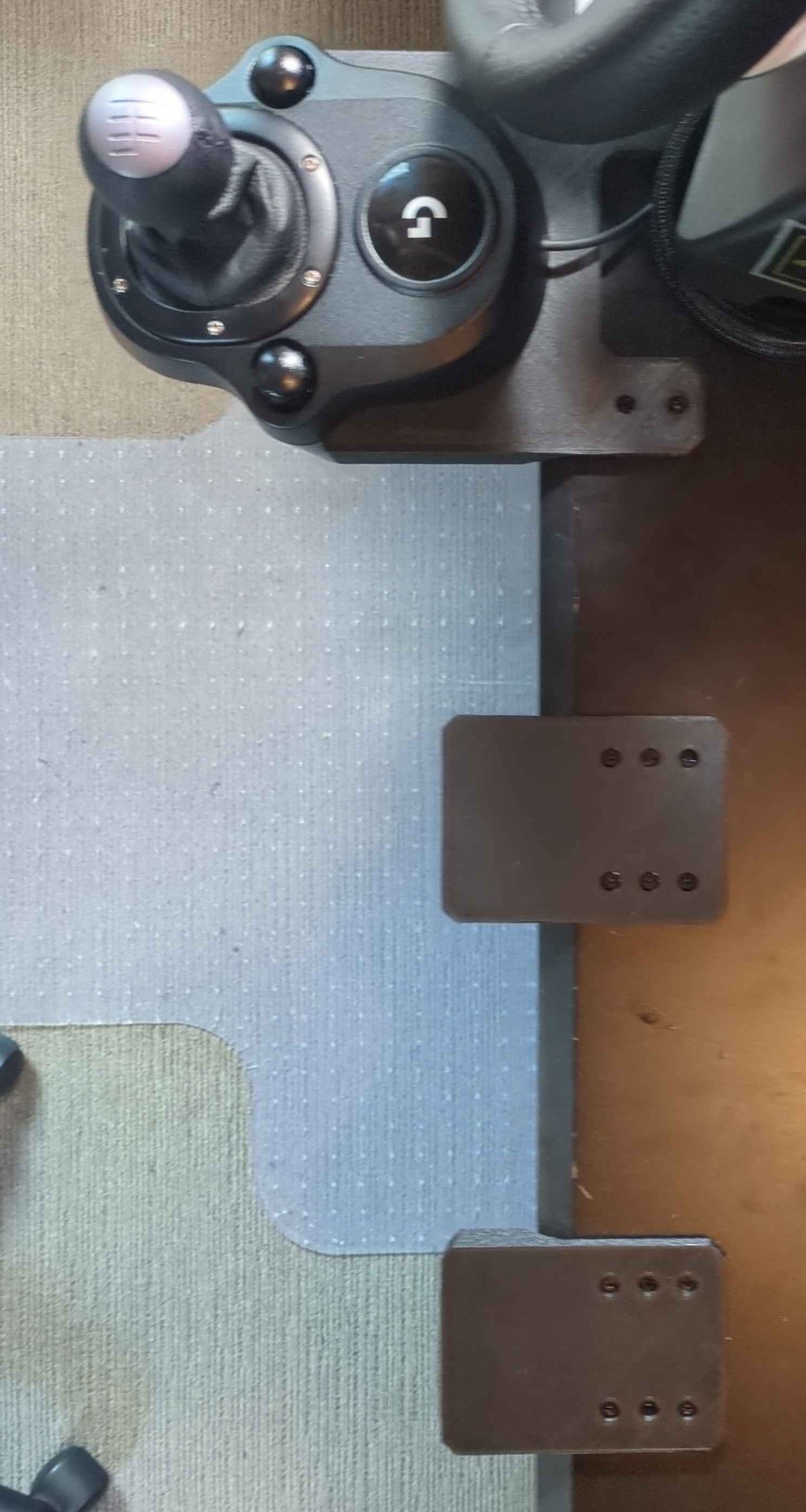 Logitech G29/G920/923 mounting plates