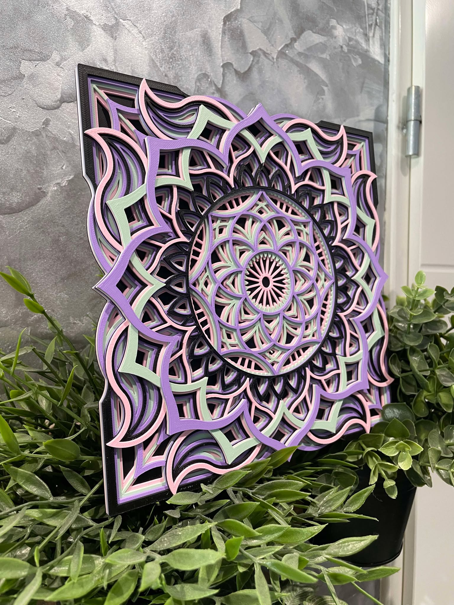 Customizable Layered Mandala