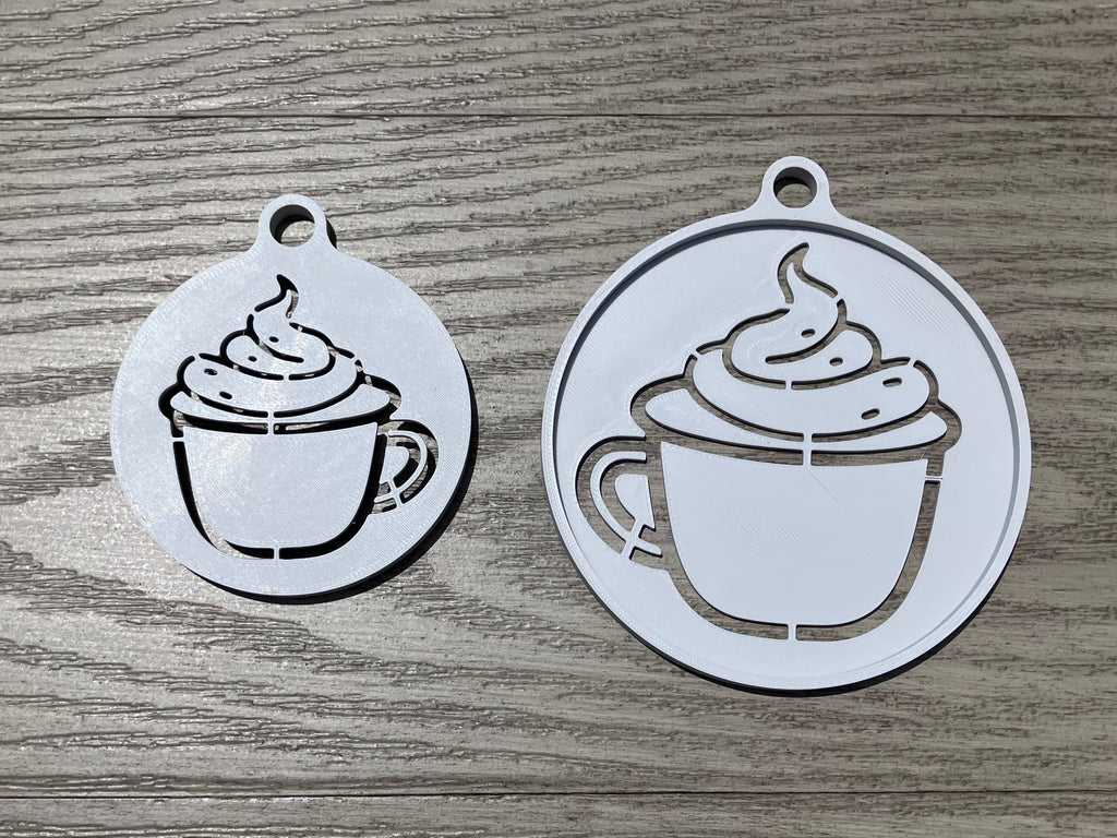 Customizable Coffee Stencil