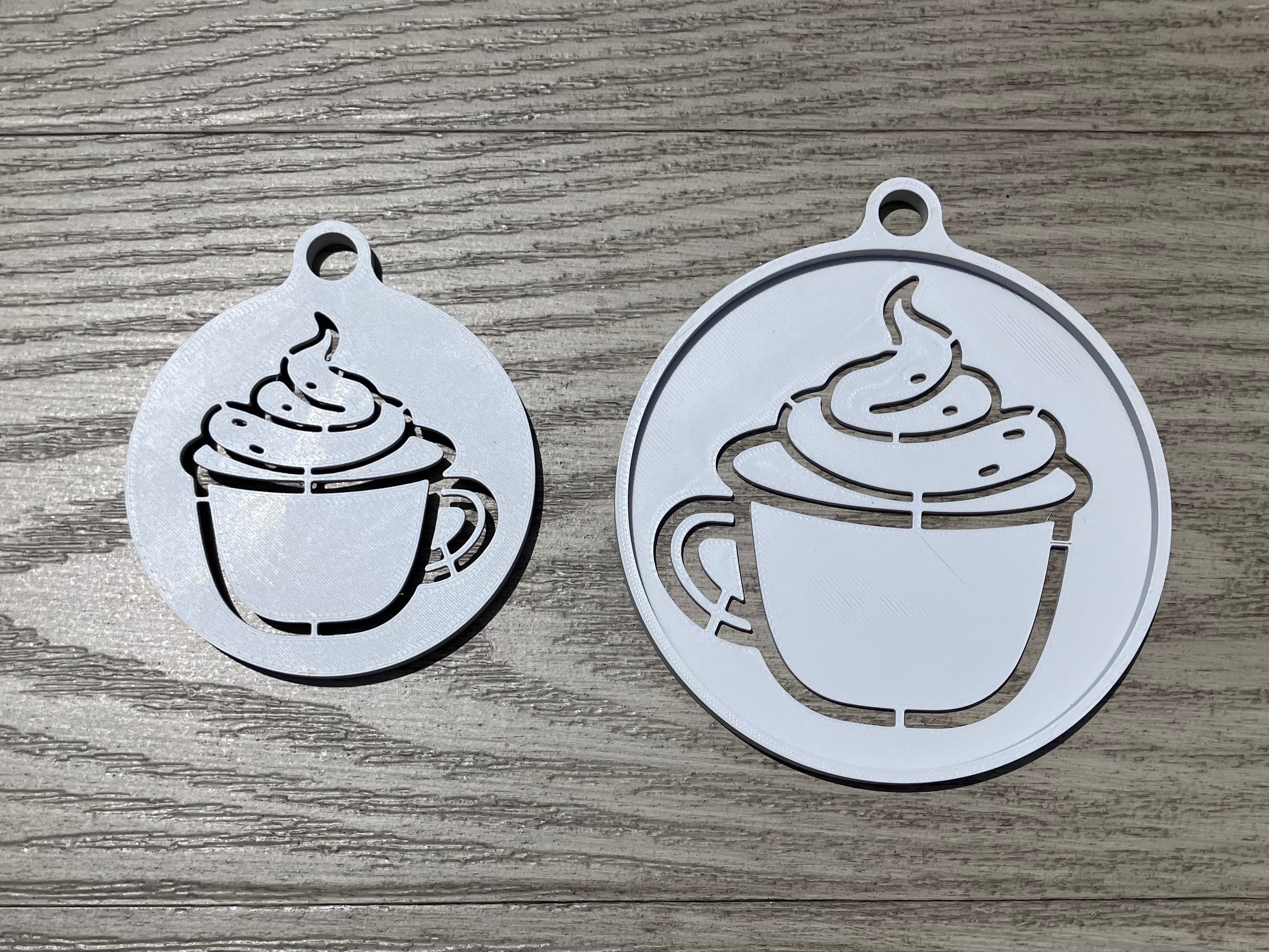 Customizable Coffee Stencil