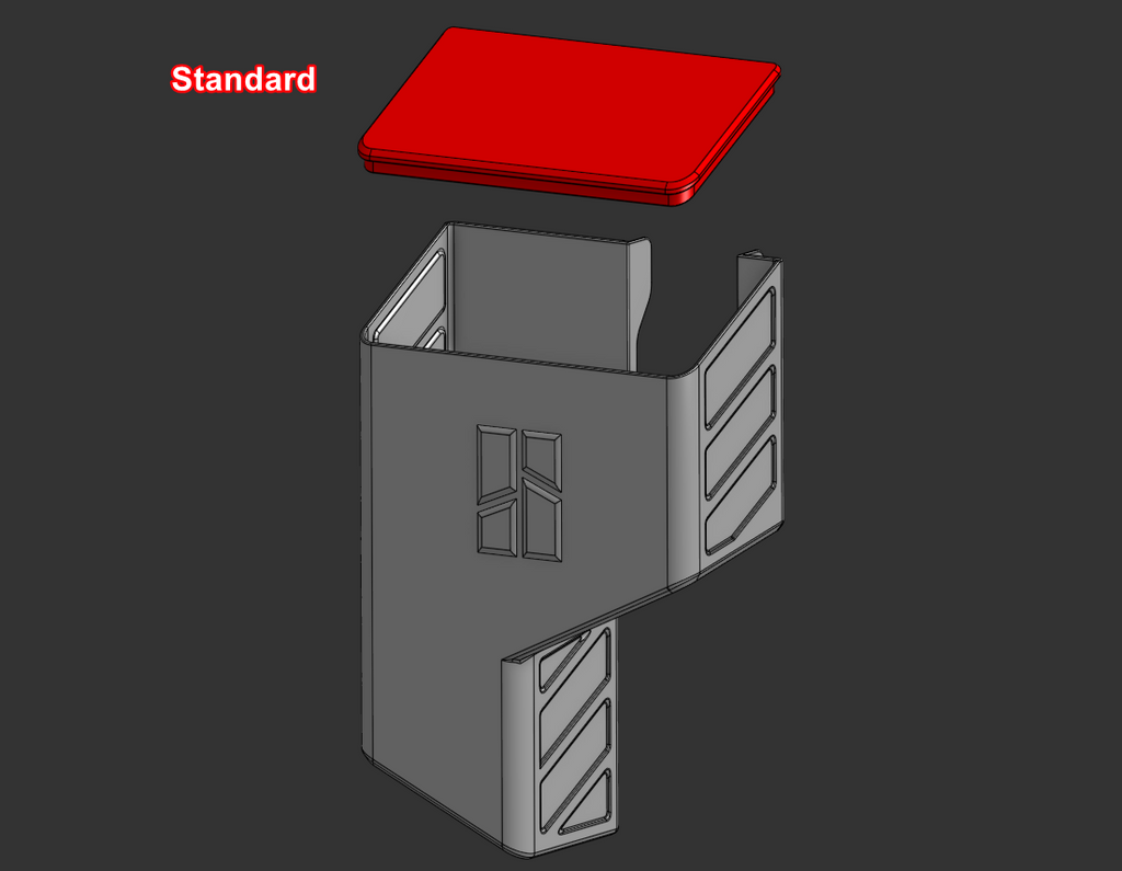 H2D / H2S Slanted Poop Chute Bin