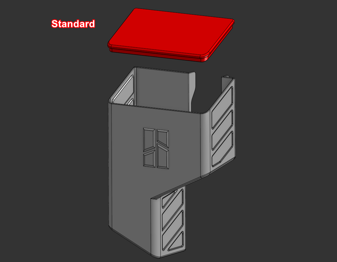 H2D / H2S Slanted Poop Chute Bin