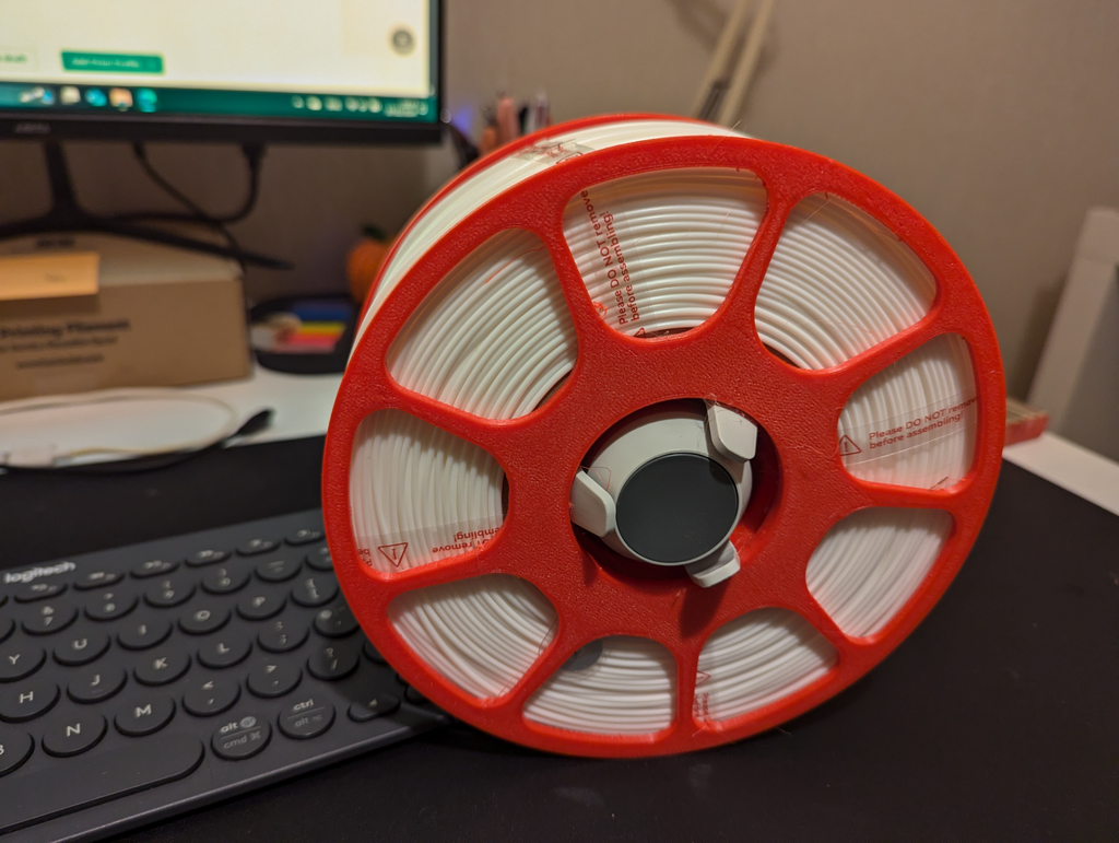 Minimalistic Reusable Spools for Bambulab A1 Mini