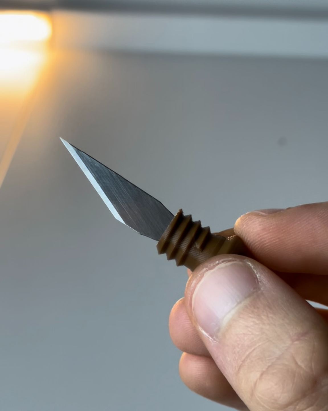 Exacto Knife Keychain