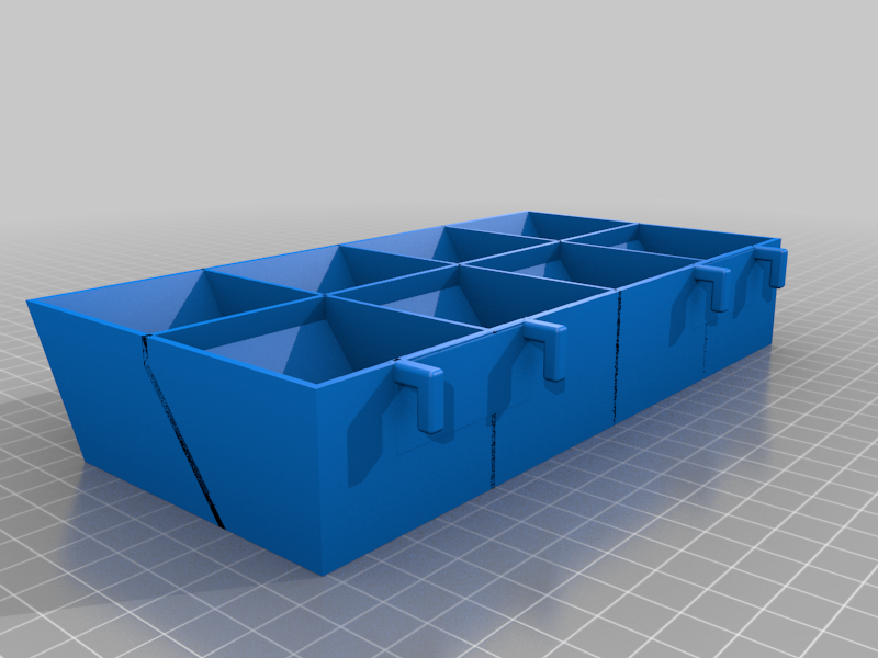 Small parts organizer For IKEA Skadis