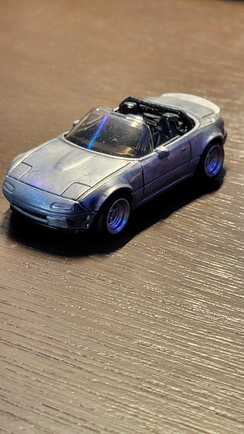 Hotwheels mx-5 miata NA 1st gen detailed rollcage