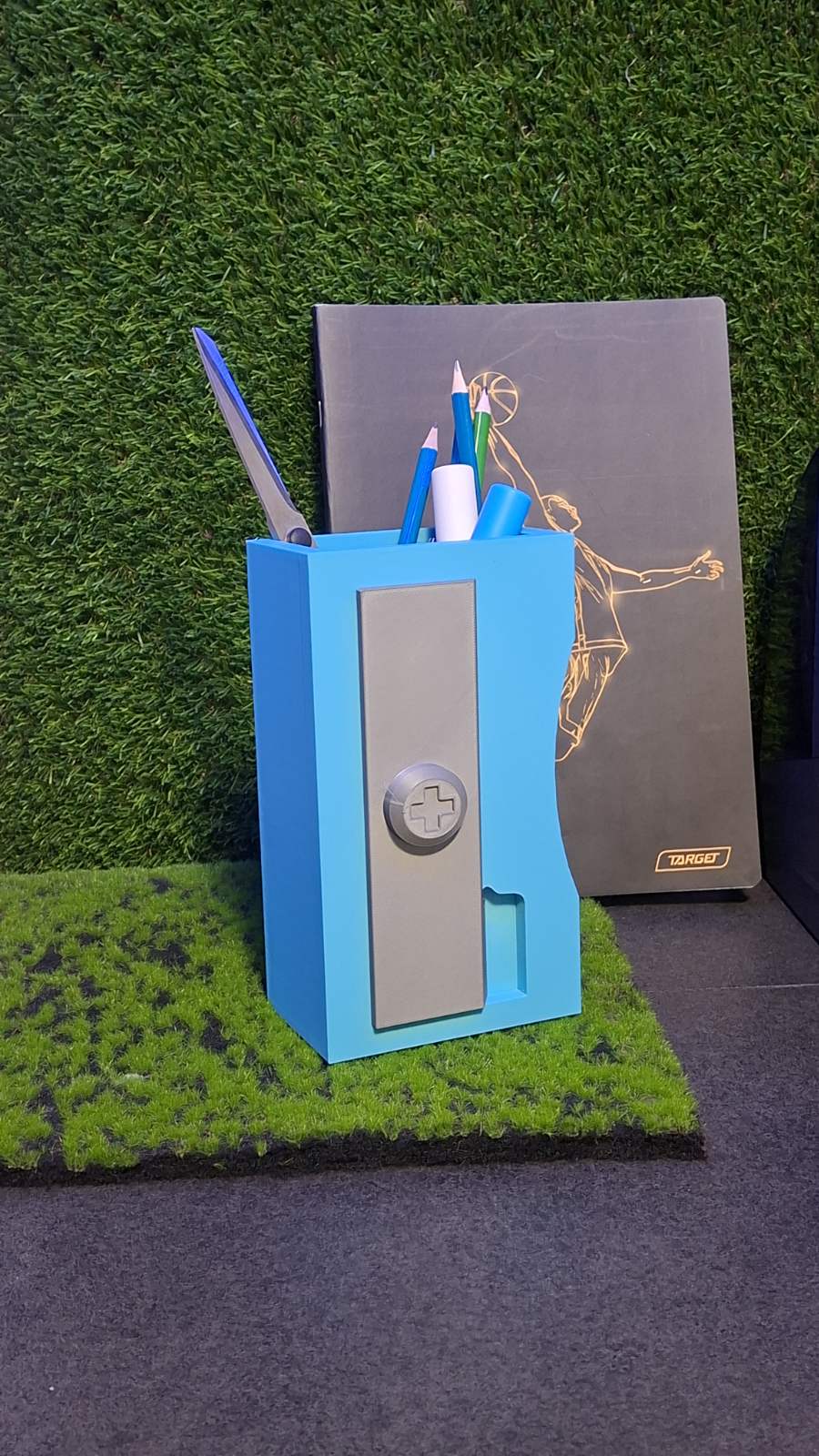 Sharpener vase for pencil