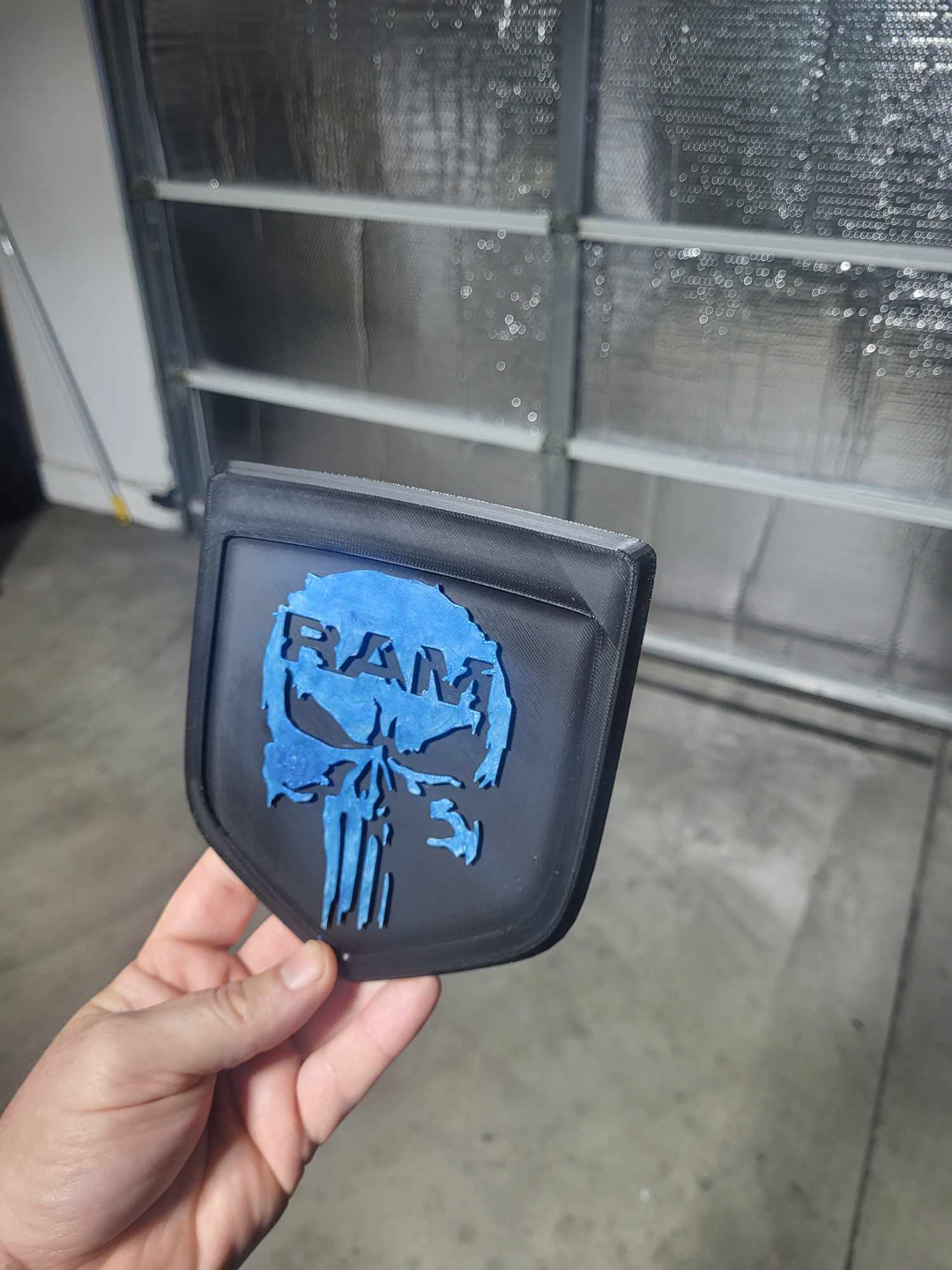 Ram Punisher badge