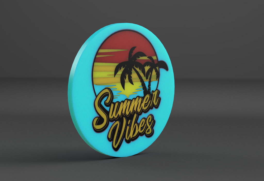Summer Vibe Coaster