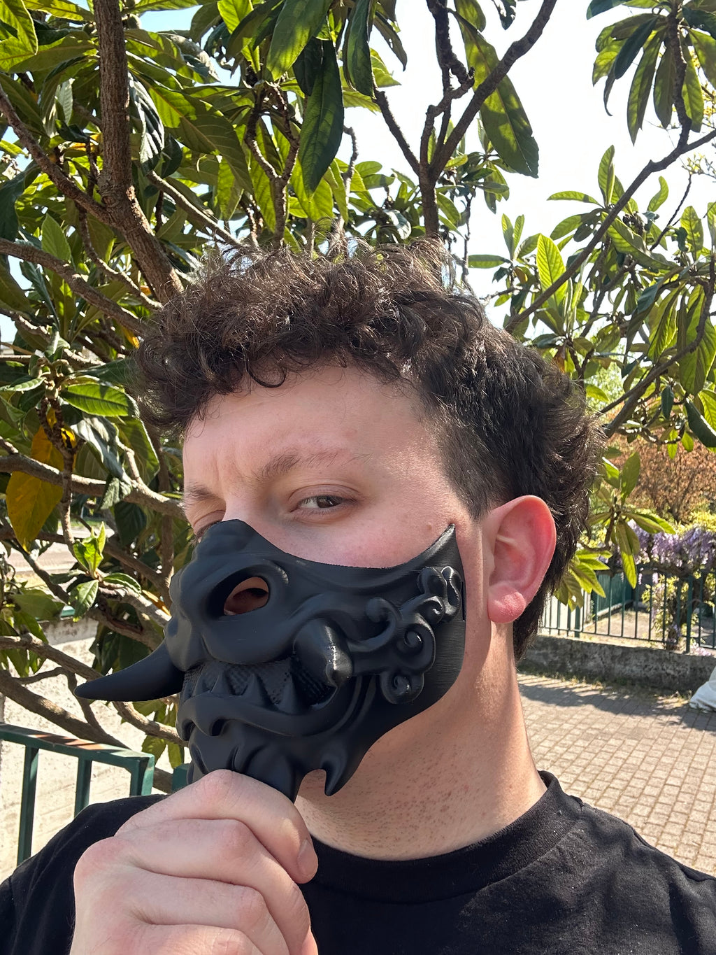 Oni Mask Black Edition