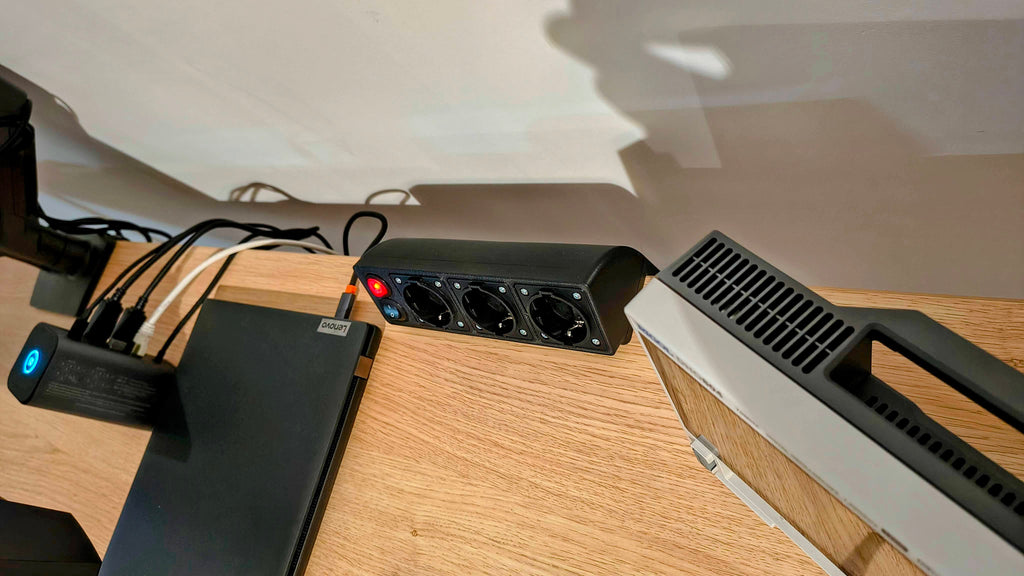 Desk Power Station & Strip - PCE Industrial Grade