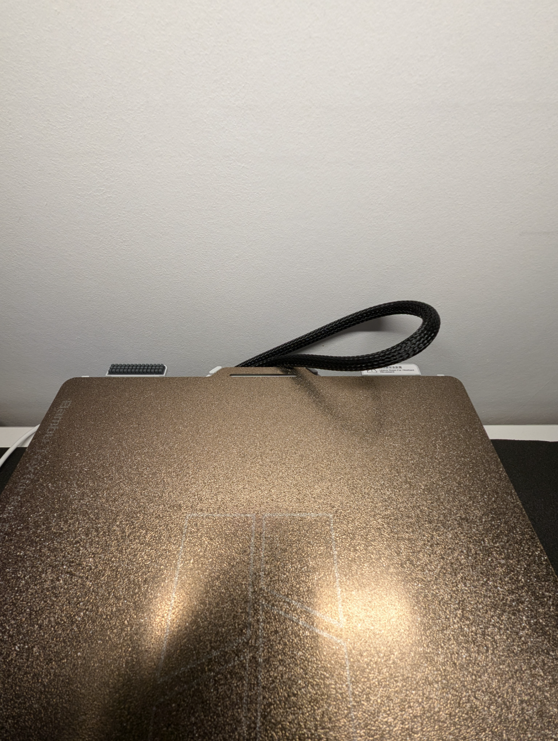 Heatbed cable guide for A1