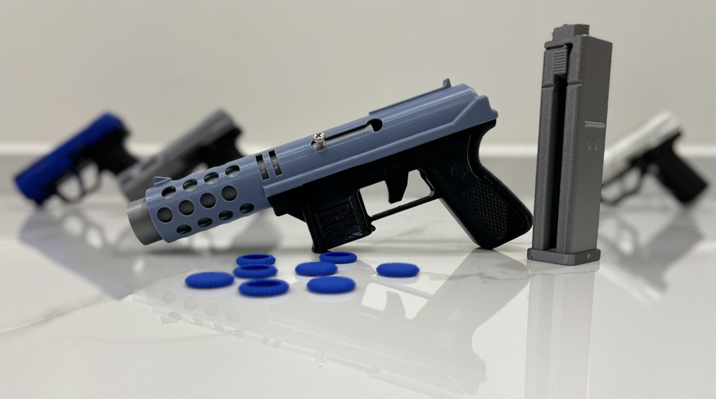 Block 26 Disc compatible TEC-9 Disc Shooter