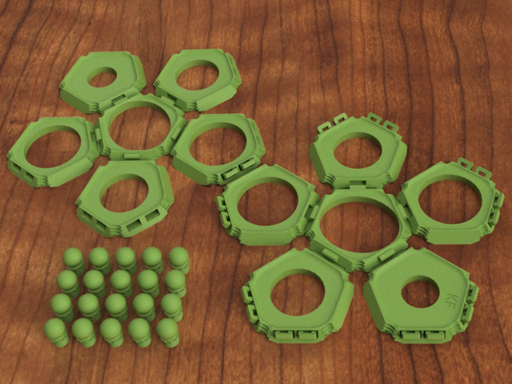 Roman Dodecahedron 2.0 - Folding Flat Print