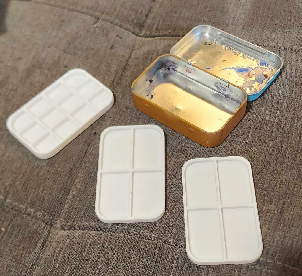 Altoids Mint Tin Travel Watercolor Palette