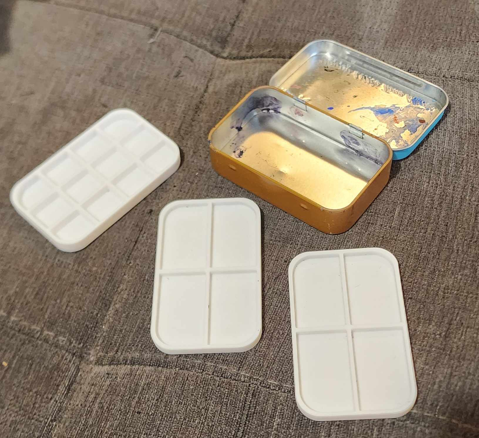 Altoids Mint Tin Travel Watercolor Palette