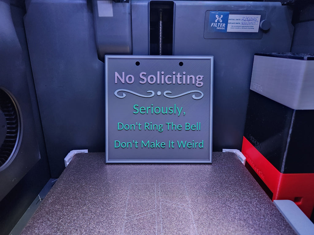 6.25" x 6.25" Blank Sign