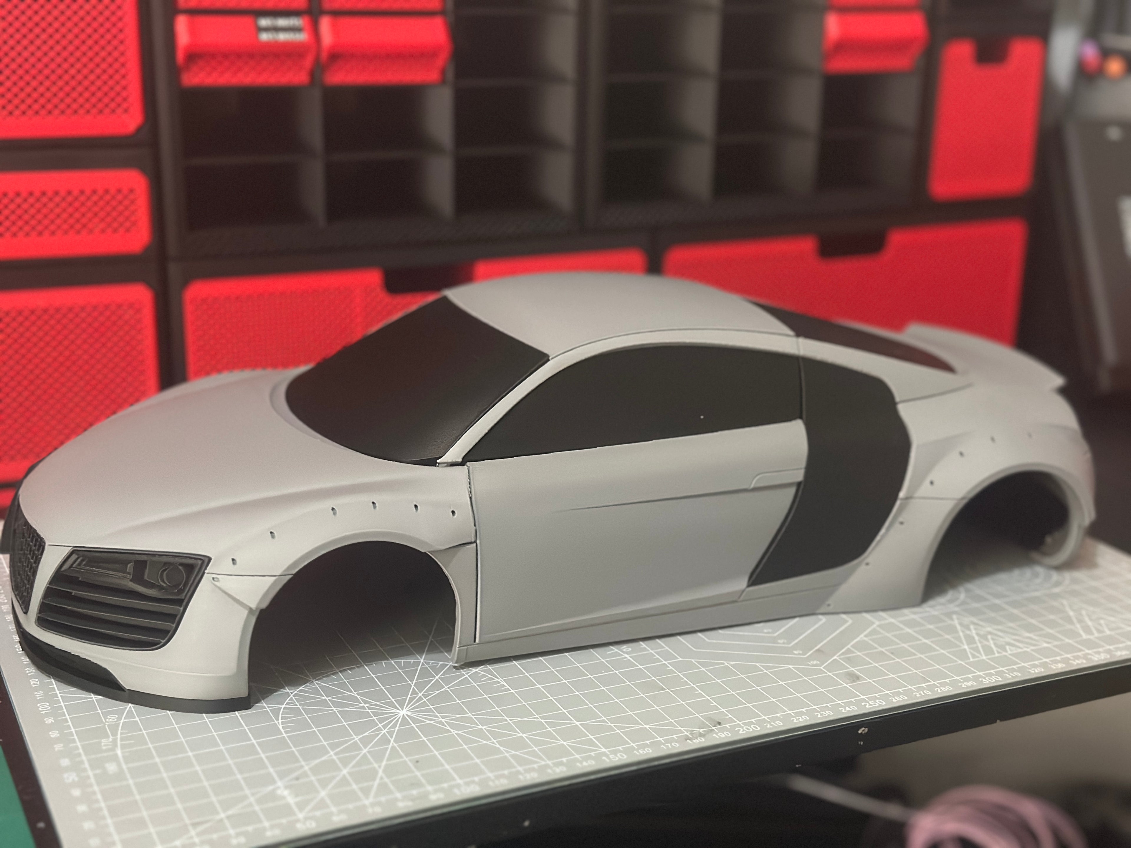 1/10 Audi R8 Liberty Walk RC Shell