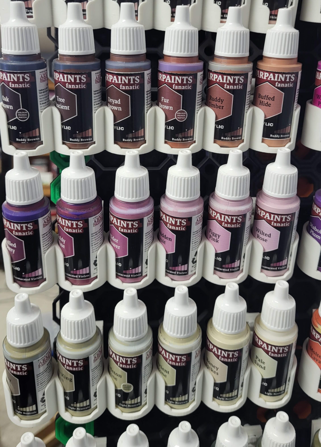 Multiboard/HSW Offset 26mm Paint Rack - 6 bottles