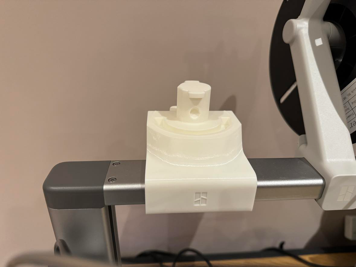 Bambulab A1 lite Drier Mount attachment to be used in conjunction with the AMS lite mount