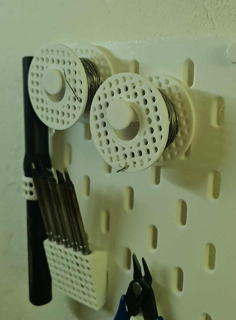 Solder coil