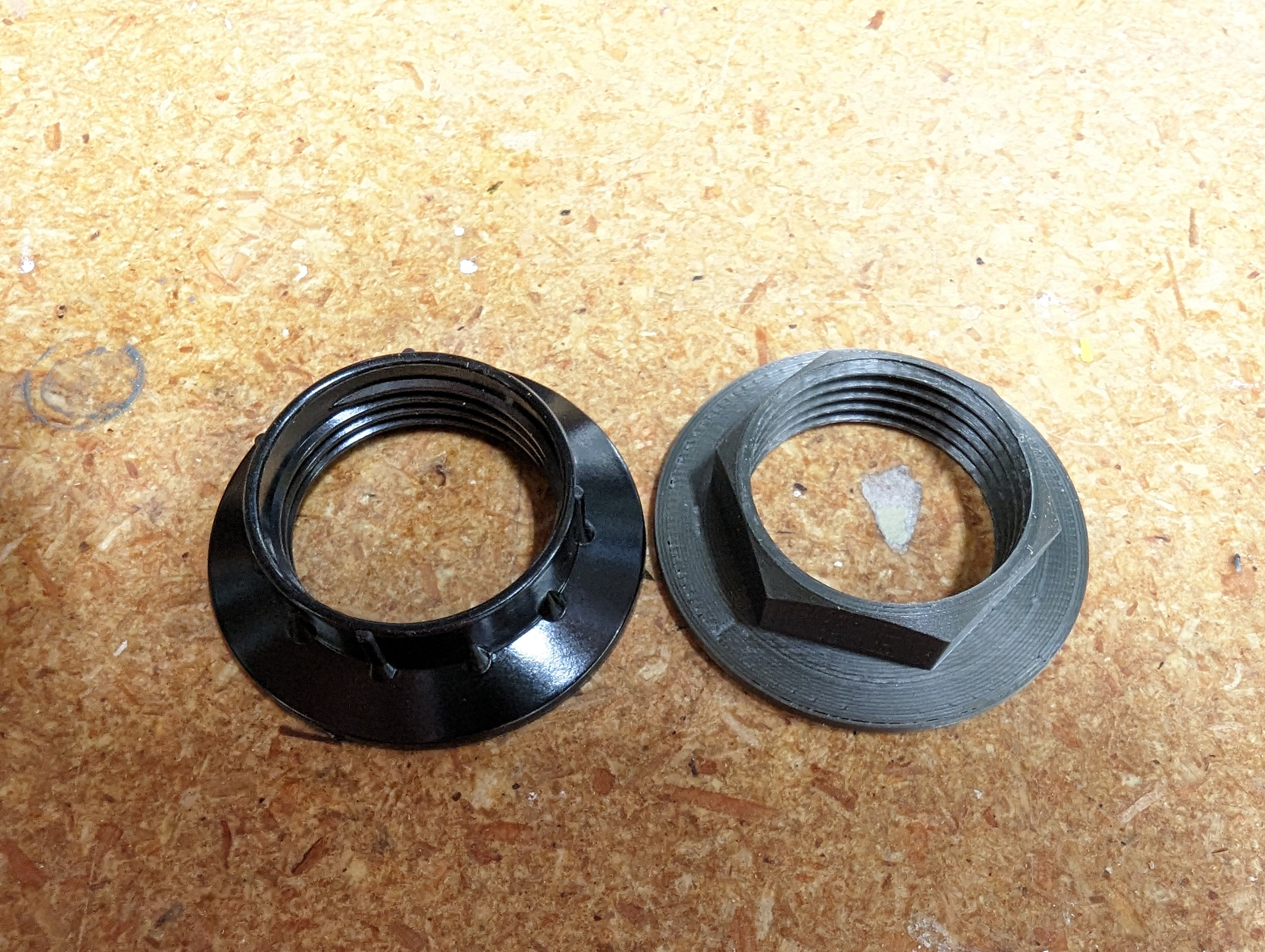 Nut for E12 Candelabra Holder