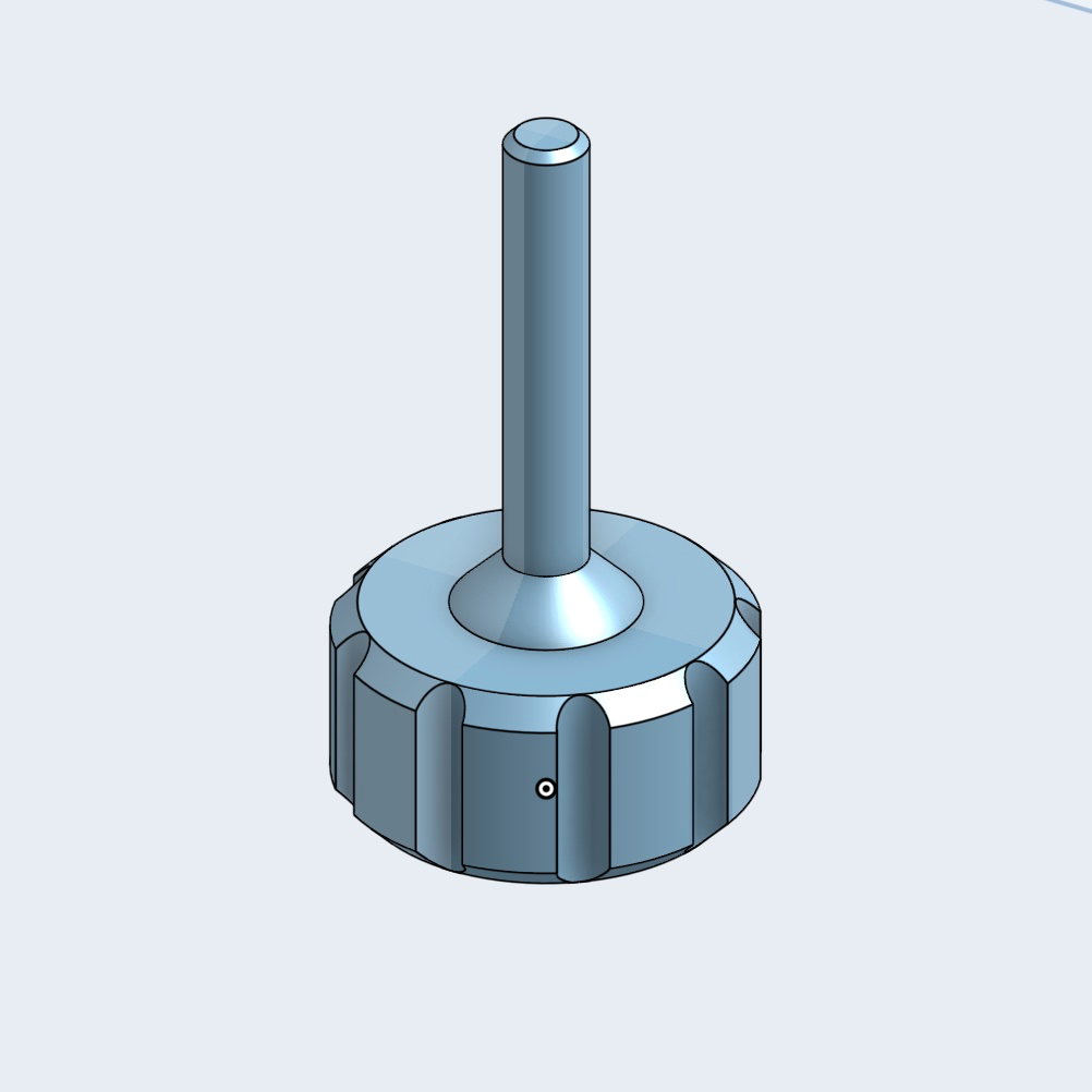 Dry Box PTFE Fitting Plug 4mm x 35mm