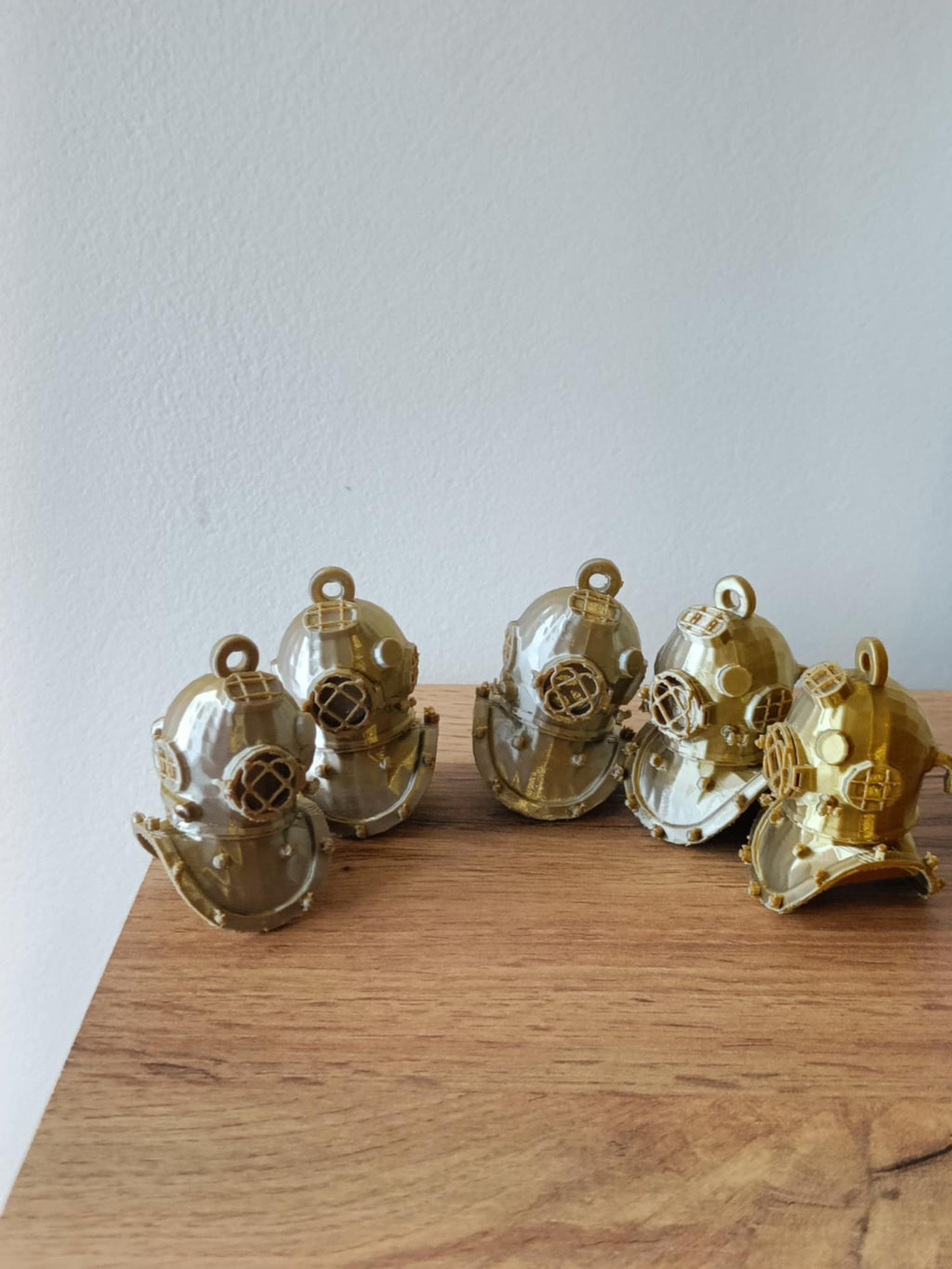 Diving Helmet Model and Keychain