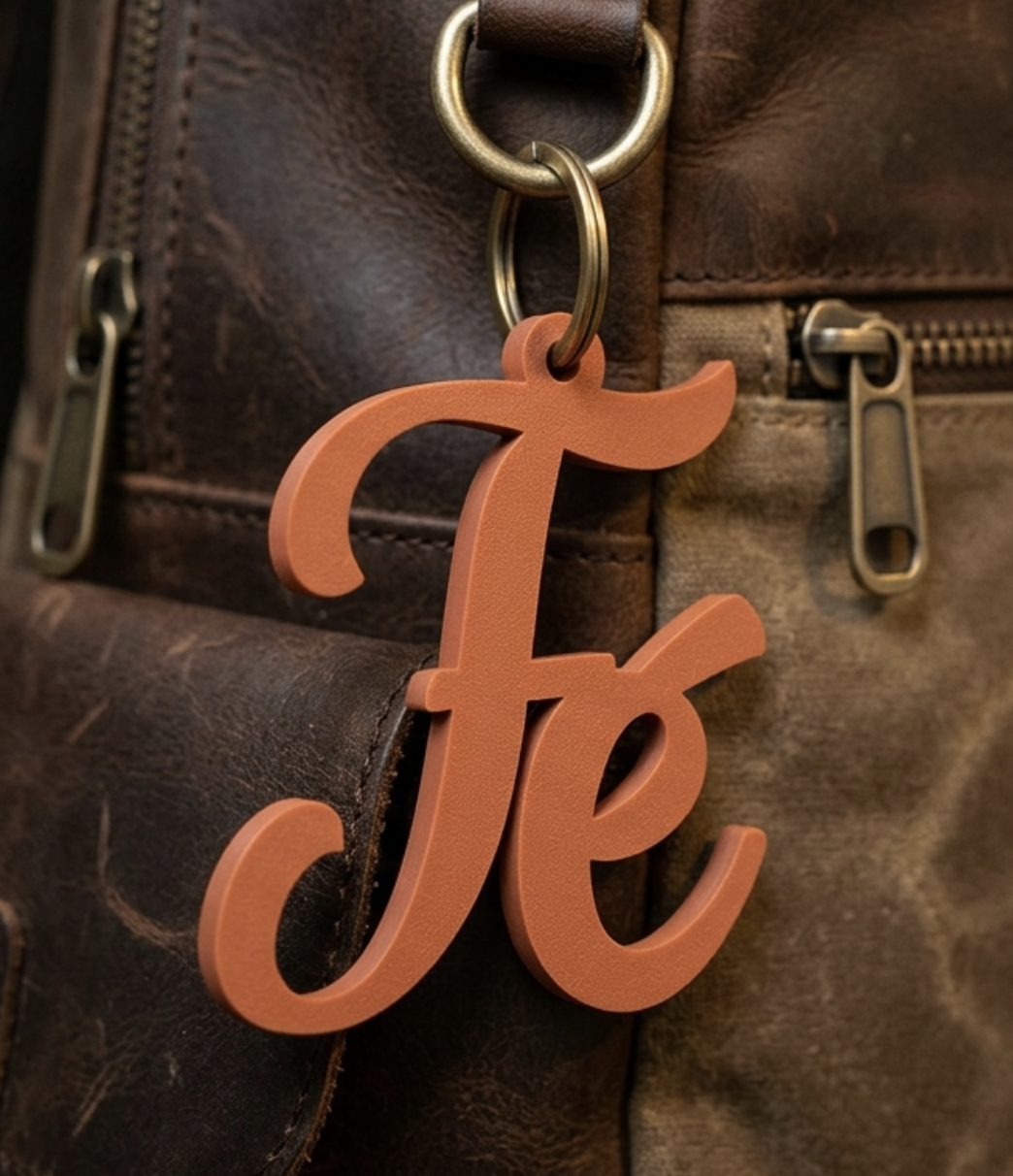 Faith 3D Keychain - Easy Fast Print Perfect Gift