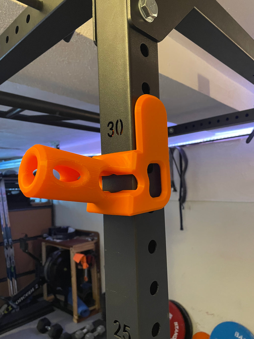 Weight Holder - Power Rack Attachment
