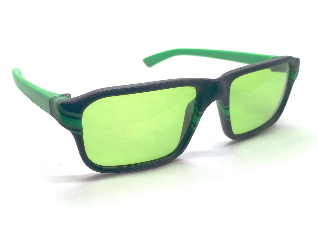 Sunglasses black-green
