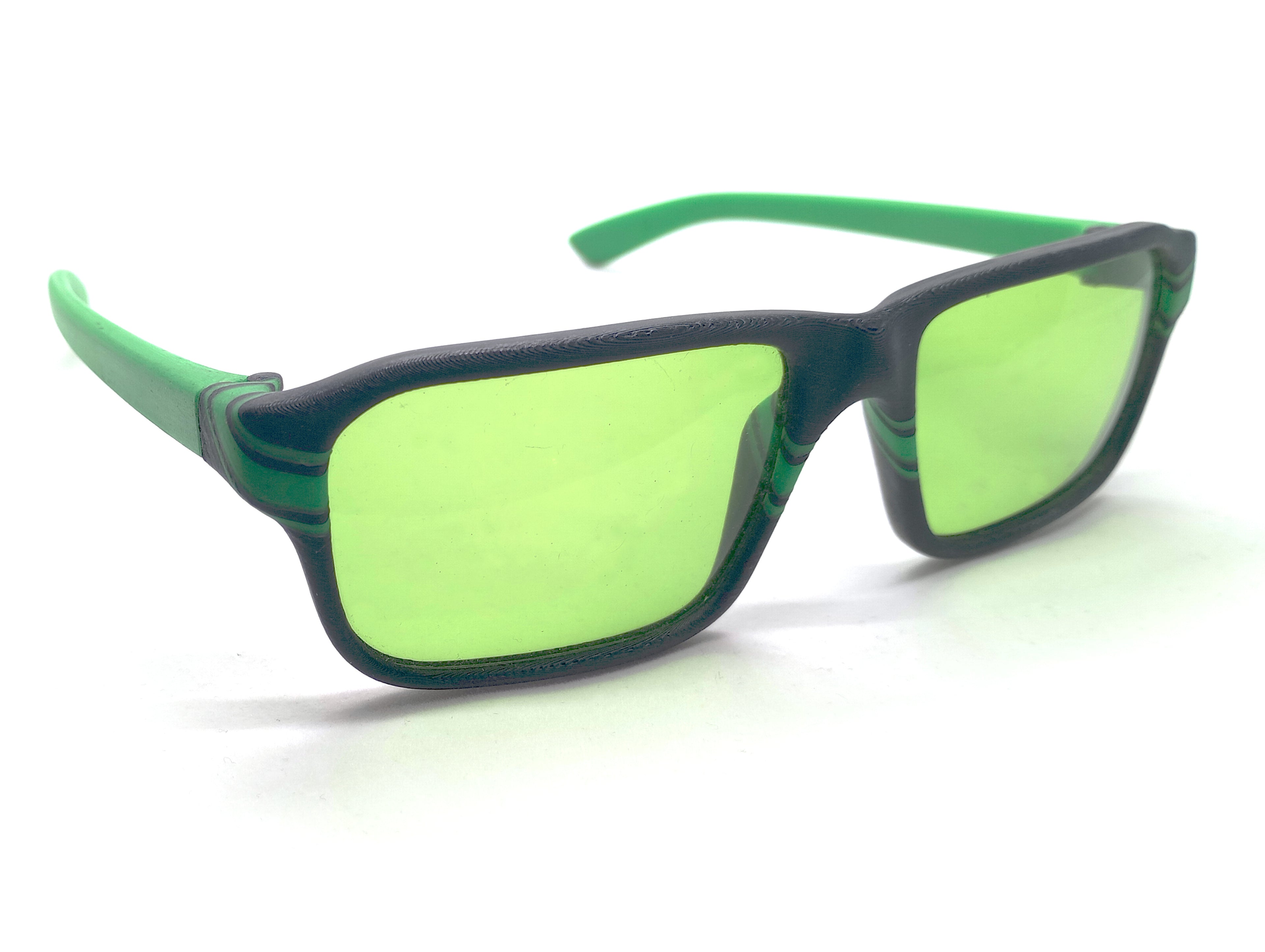 Sunglasses black-green