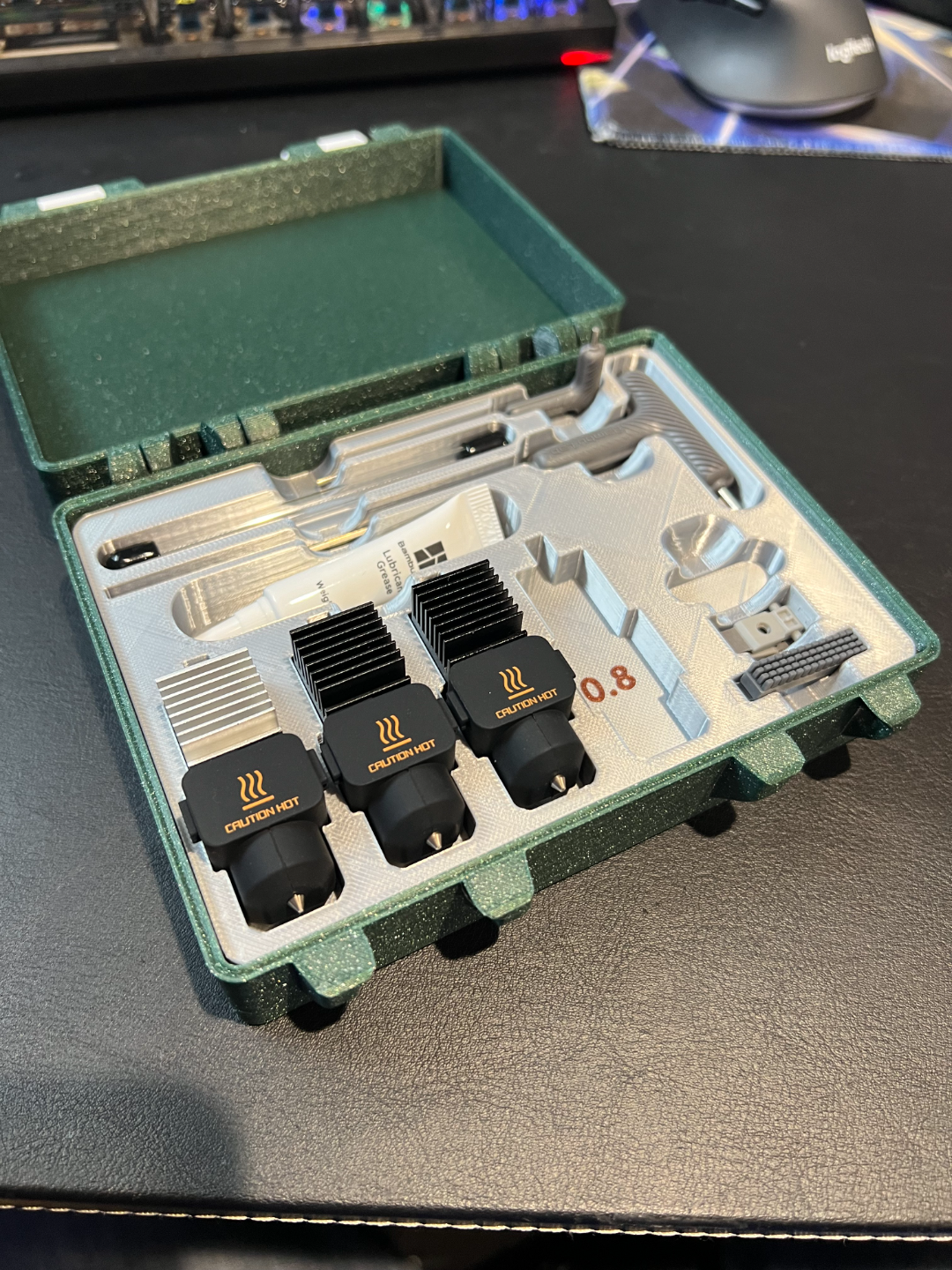 Sturdy Latch Style Accessory Box For A1 mini